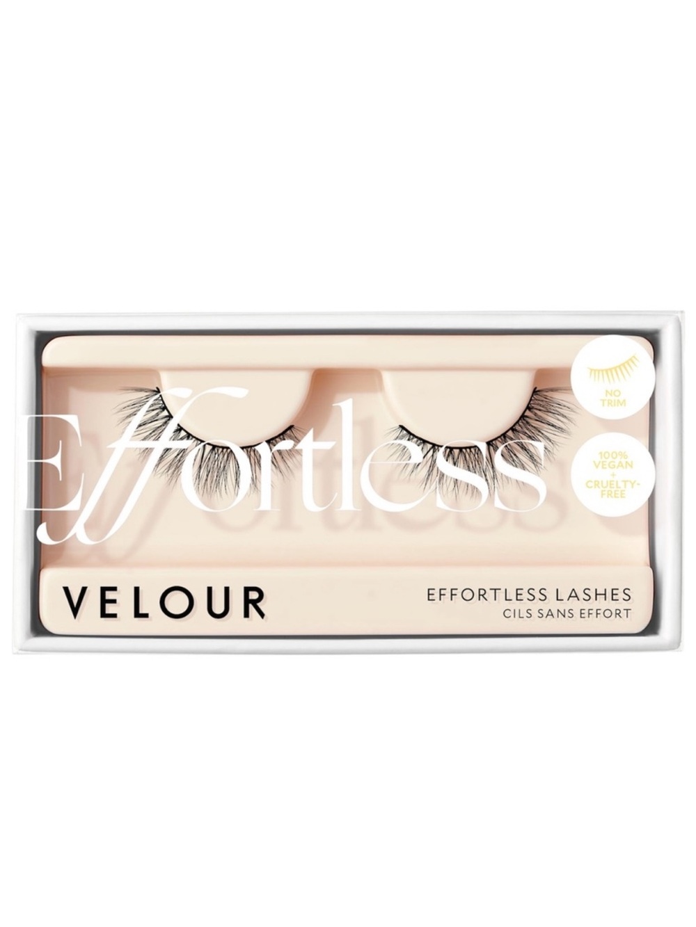 3/$40 Velour Lashes Effortless - No Trim - Natural Lash Collection